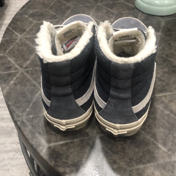Grey Suede Winter Vans - Picture 3 of 9